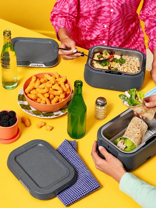 2-PACK CROCK-POT GO 31OZ ELECTRIC LUNCH BOX