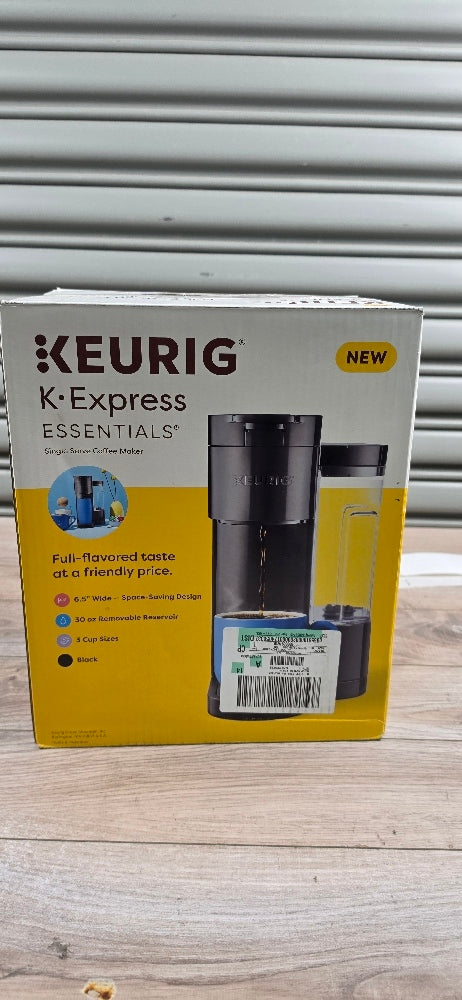 KEURIG K-EXPRESS ESSENTIALS BLACK COFFEE MAKER