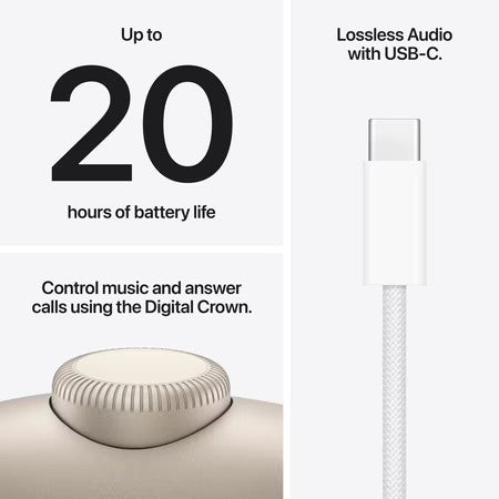 APPLE AIRPODS MAX - USB-C, STARLIGHT