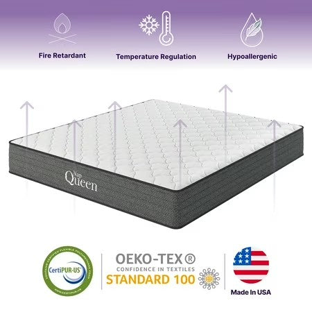 NAPQUEEN ISABELLA 12 INCH HYBRID MATTRESS