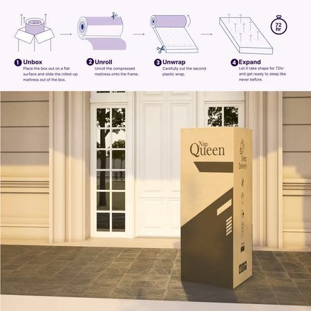NAPQUEEN ISABELLA 12 INCH HYBRID MATTRESS