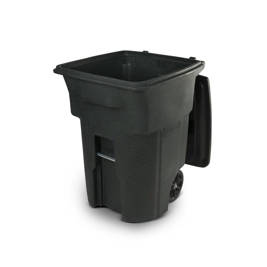 TOTER 96 GALLON WHEELED TRASH CAN — GREENSTONE