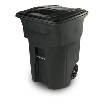 TOTER 96 GALLON WHEELED TRASH CAN — GREENSTONE