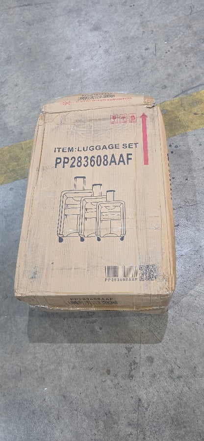 LuckyNote Expandable Luggage Set, 22/26/30"