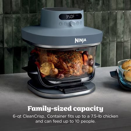 Ninja Crispi Pro Glass Air Fryer 6-Qt & 2.5-Qt