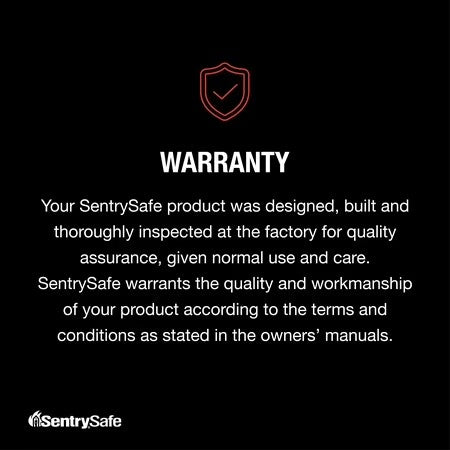 SENTRYSAFE SFW123ES FIRE/WATER SAFE 1.23 CU. FT