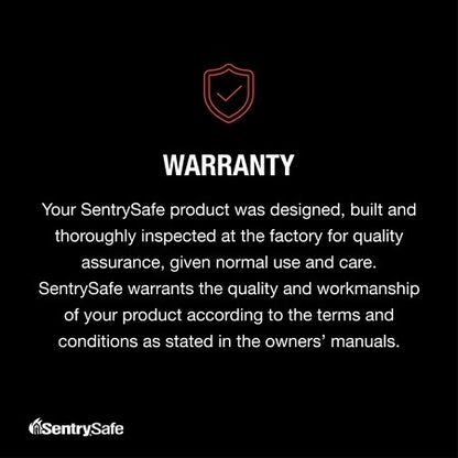 SENTRYSAFE SFW123ES FIRE/WATER SAFE 1.23 CU. FT
