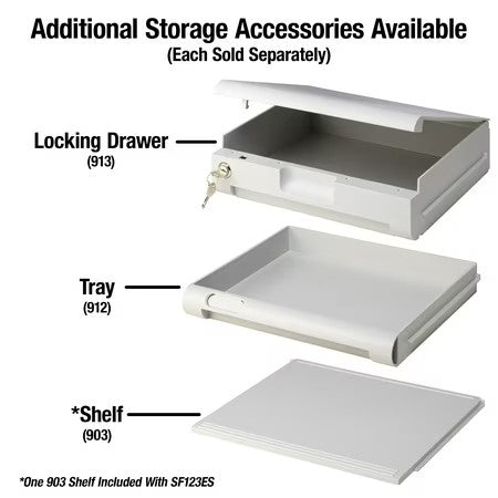 SENTRYSAFE SFW123ES FIRE/WATER SAFE 1.23 CU. FT