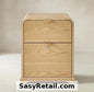 HULALA HOME VICTORIA MODERN 2-DRAWER STORAGE CABINET