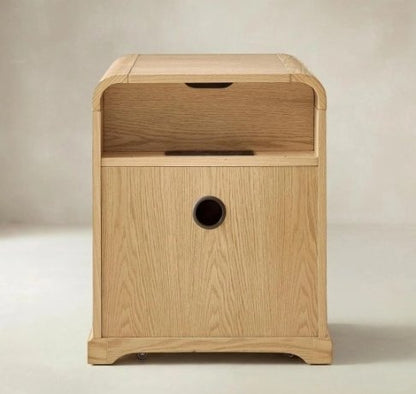 HULALA HOME VICTORIA MODERN 2-DRAWER STORAGE CABINET