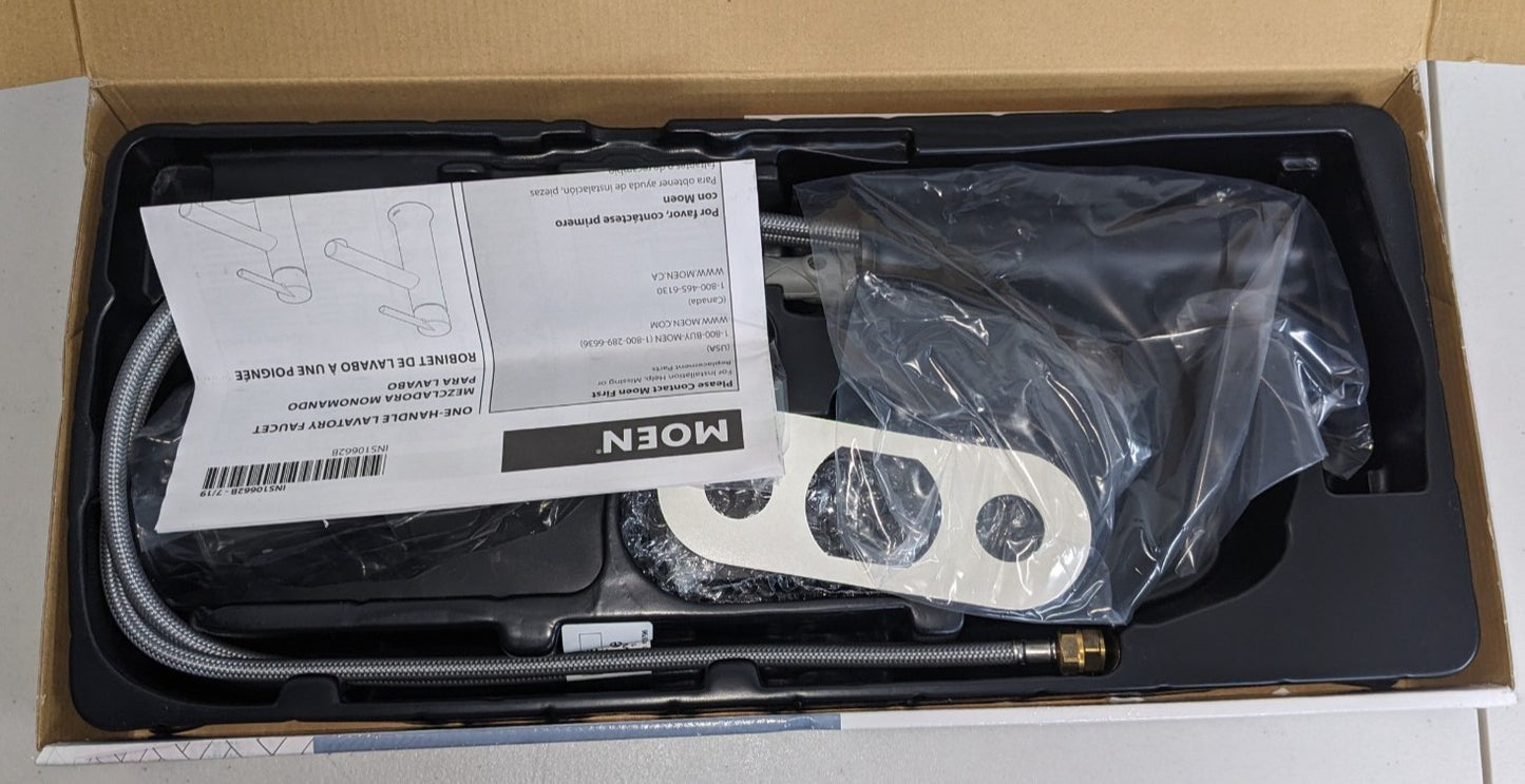 Moen Ellicott Single-Handle Faucet Matte Black