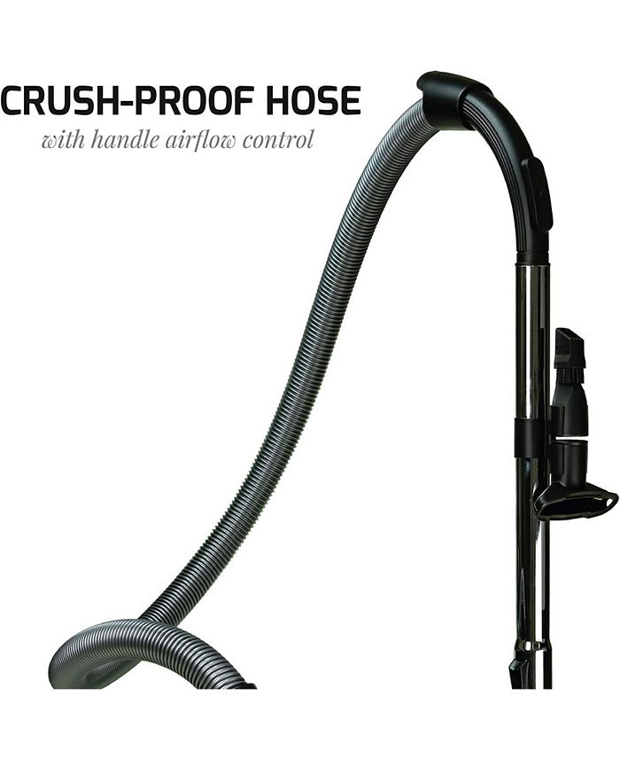 OVENTE Electric Canister Vacuum - Black