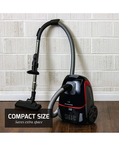 OVENTE Electric Canister Vacuum - Black