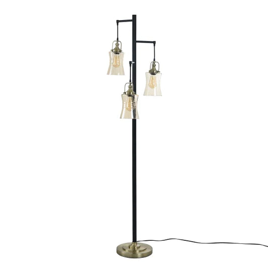 Style craft 3 light floor lamp