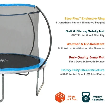 Sportspower Bounce Pro Trampoline with Enclosure