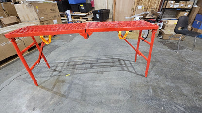 Portable Folding Scaffolding Platform 180x40cm
