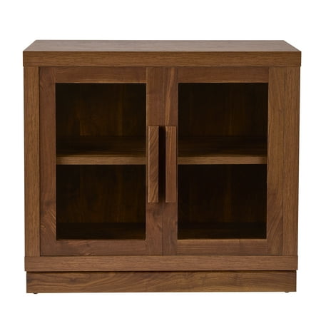 Better Homes & Gardens Ezra Cabinet, Warm Walnut