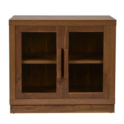 Better Homes & Gardens Ezra Cabinet, Warm Walnut