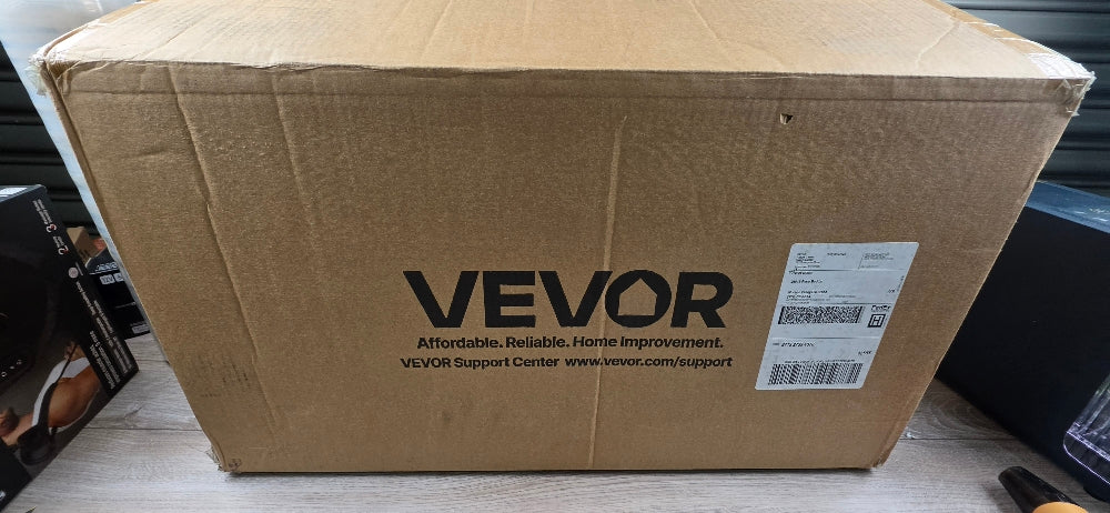 VEVOR Walk-Behind Spreader, 50 lb, 18" width