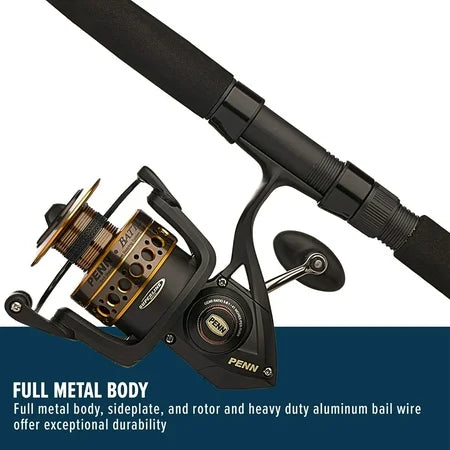 PENN 7' Battle Spinning Rod & Reel Combo 5000