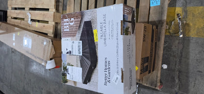 Better Homes & Gardens 50lb Umbrella Base, Black