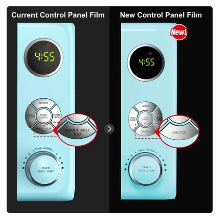 Galanz 0.7 Cu ft Retro Counter Microwave, Blue