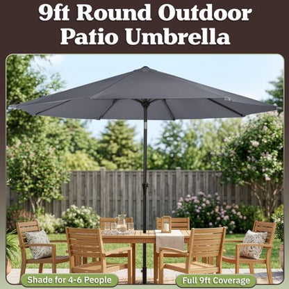 Villacera 9FT Outdoor Patio Umbrella Shade