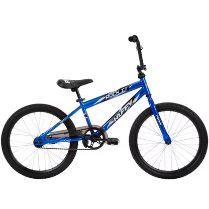 Huffy 20" Rock It Kids' Bike, Blue, 44"-56"