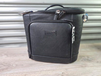 Titan 30 Can Faux Leather Cooler Tote