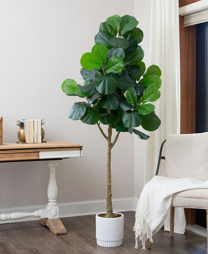 Nearly Natural 72" Fiddle Leaf Fig Tree