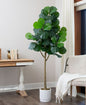 Nearly Natural 72" Fiddle Leaf Fig Tree