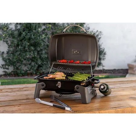 1-Burner Nexgrill Portable Propane Grill Tabletop Black
