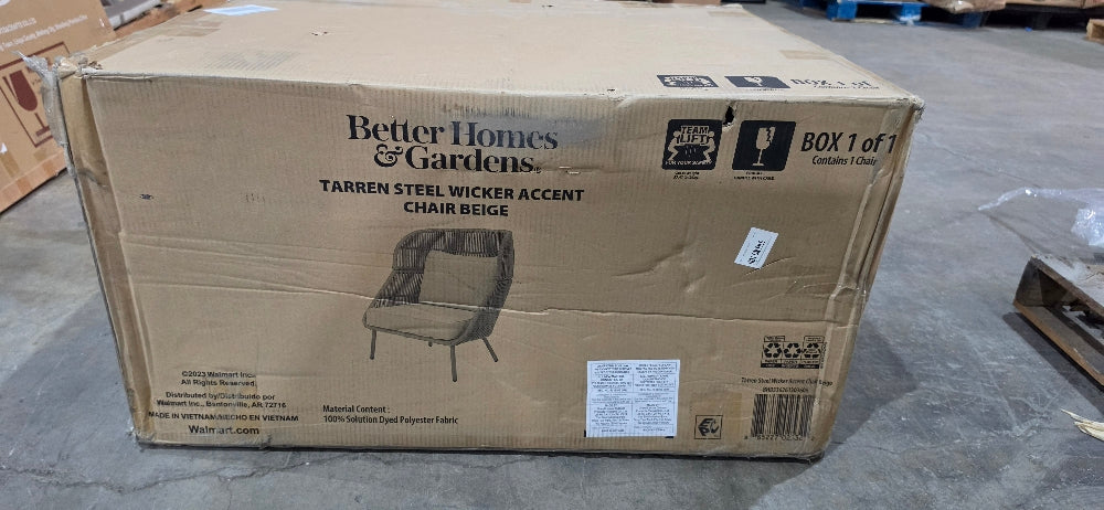 Better Homes & Gardens Tarren Chair with Cushion