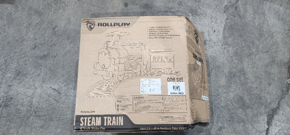 Rollplay 6V Steam Train Ride-On - Red/Black