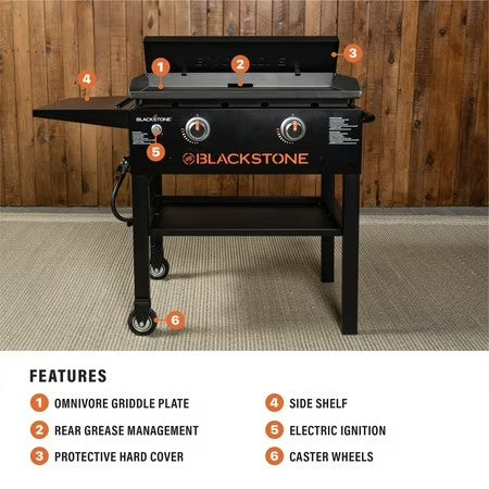 Blackstone Original 2-Burner 28" Propane Griddle