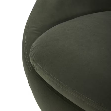BHG Mira Olive Green Swivel Chair