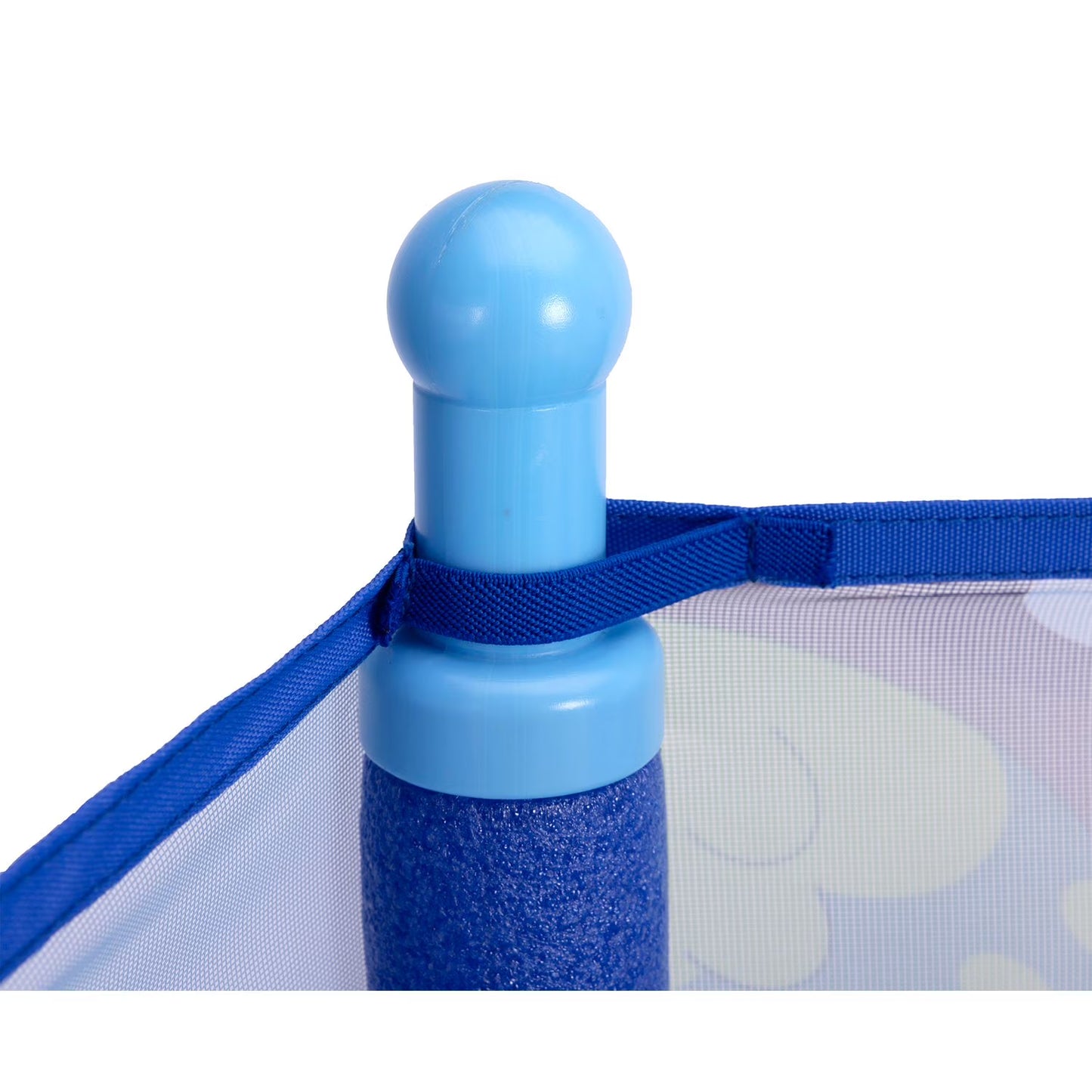 Bluey 4' Kids Trampoline with Soft Play Balls