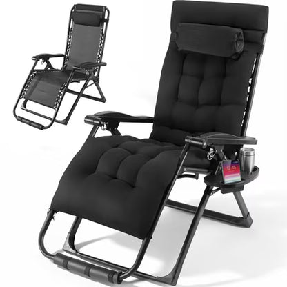 SUGIFT Zero Gravity Chair, Recliner, Black