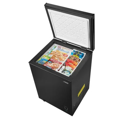 Arctic King 5.1 Cu ft Chest Freezer, Black