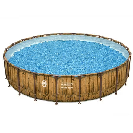 Coleman Power Steel 22ft x 52in Round Pool Set