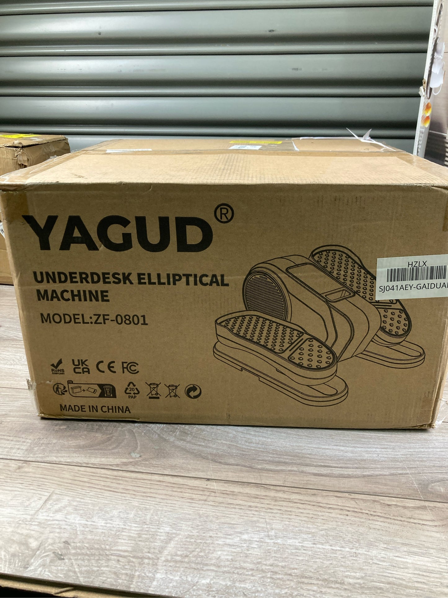 Yagud Under Desk Elliptical, 12 Speeds, Remote