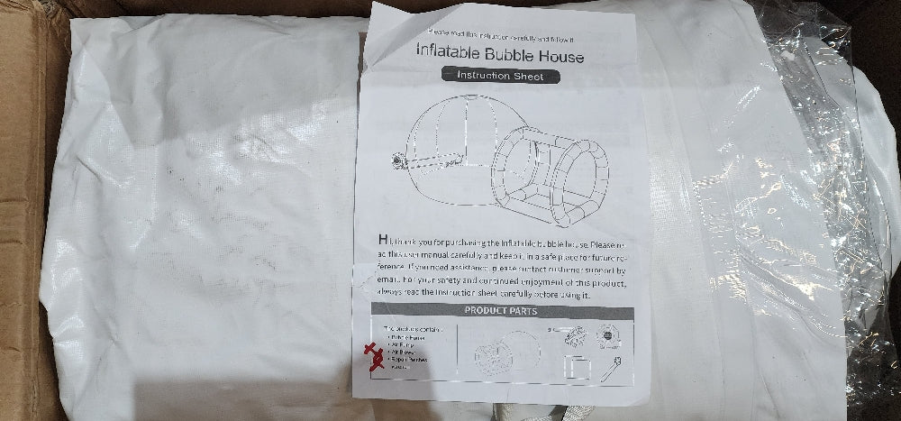 10FT Inflatable Bubble House with 750W Blower