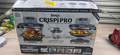 Ninja Crispi Pro Glass Air Fryer 6-Qt & 2.5-Qt