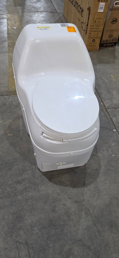 Sun-Mar Compact White Touchless Flush Toilet