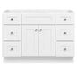 Design House Brookings 48" Bath Vanity, White