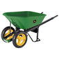 John Deere 7 cu ft. Green Steel Wheelbarrow