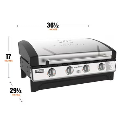 Blackstone Pro 4-Burner 36" Griddle with Hood