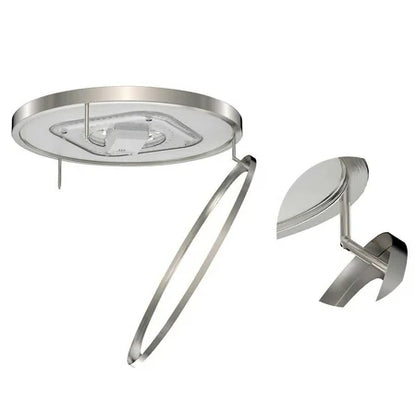 Energetic Lighting 14 LED Flush Mount Light Fixture, Brushed Nickel