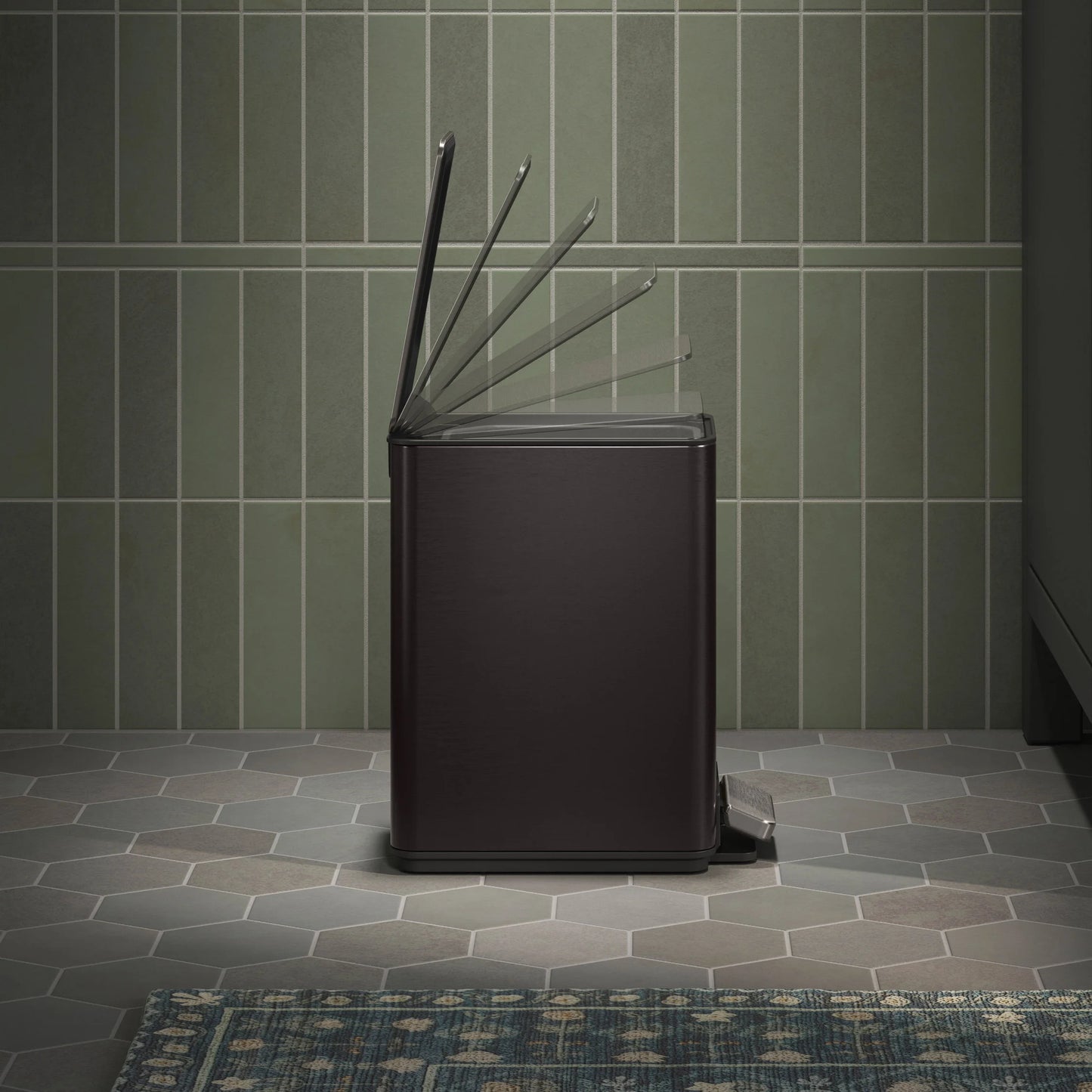 Kohler 6L Step Trash Can, 2-pack