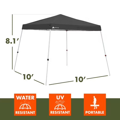 Ozark Trail 10' x 10' Instant Slant Leg Canopy